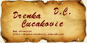 Drenka Čučaković vizit kartica